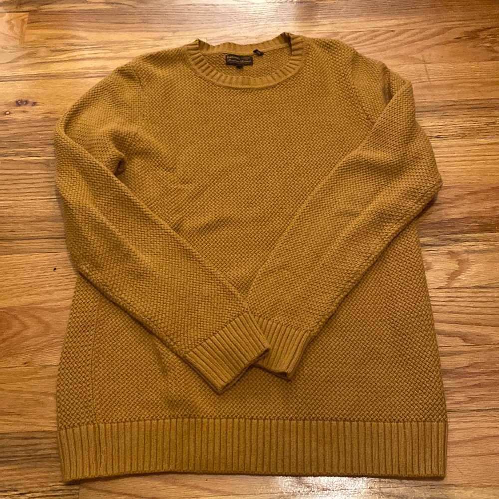 Barbour gold sweater